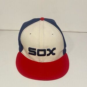 Chicago White Sox Vintage USA Fitted New Era 59Fifty Baseball Cap size 8